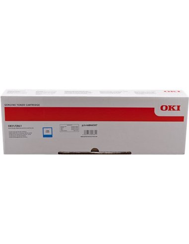 OKI 44844507 - Cyan - Cartouche Toner OKI