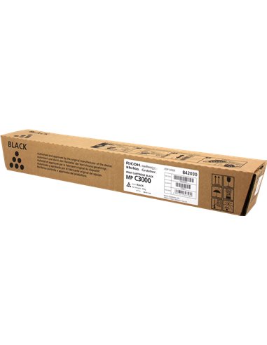 Ricoh Aficio MP-C2500/MP-C3000 - 888640/888636/842030 - Noir - Toner