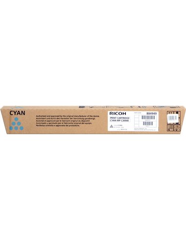 Ricoh Aficio MP-C2500/MP-C3000 - 888643/888639/884949/842033 - Cyan - Toner