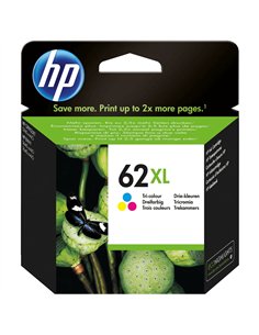 C2P07AE - 62 - Couleurs - Cartouches XL HP