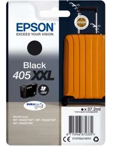 Epson 405XL - C13T05H64010 - Valise - Noir, Cyan, Magneta, Jaune - Pack de 4 Cartouches