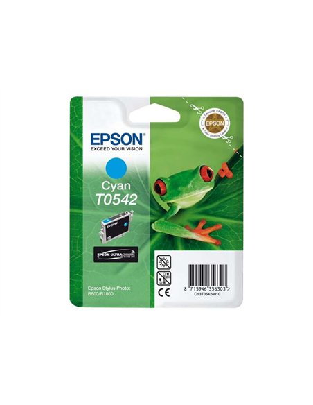 Epson T0542 - C13T05424010 - Grenouille - Cyan - Cartouche