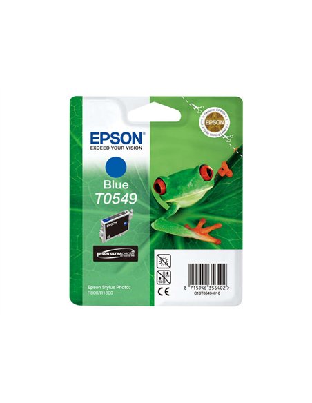 Epson T0549 - C13T05494010 - Grenouille - Bleu - Cartouche