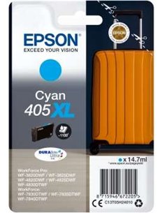Epson 405XL - C13T05H24010 - Valise - Cyan - Cartouche