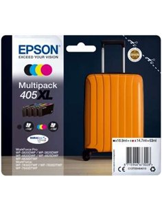 Epson 405XL - C13T05H64010 - Valise - Noir, Cyan, Magneta, Jaune - Pack de 4 Cartouches