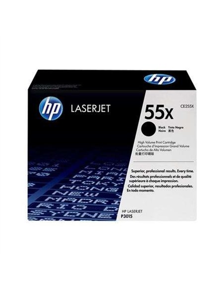 HP CE255X - 55X - Noir - Toner