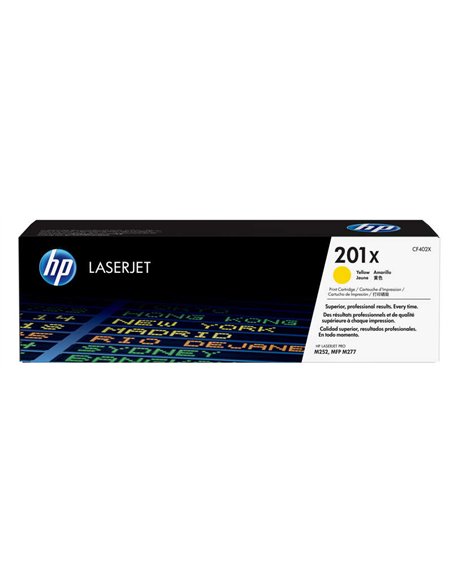 HP CF402X - 201X - Jaune - Toner