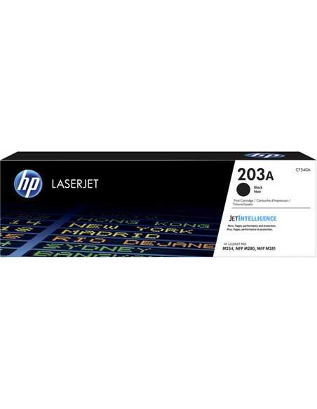 HP CF540A - 203A - Noir - Toner