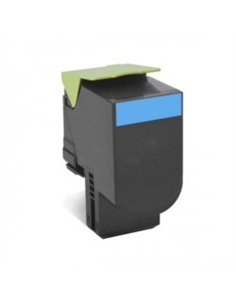 Lexmark 80C2SC0 / 802SC - Cyan - Toner Compatible Lexmark