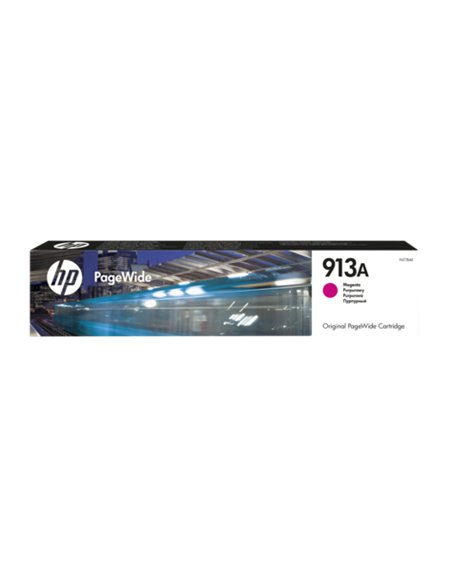 HP 913A - HP F6T78AE - Magenta - Cartouche d'encre PageWide HP